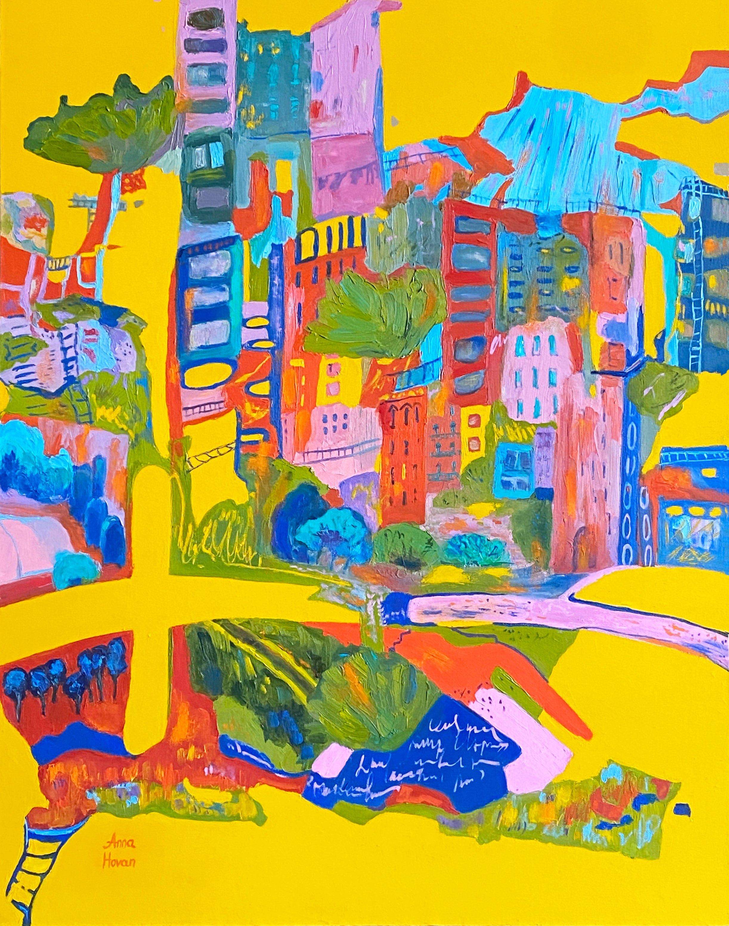 City at the Edge of the Rainbow